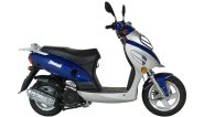 Kinroad 125cc scooter - Danmark's billigste motorcykel scooter - 8.299,-